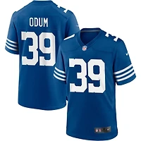 George Odum Men's Nike Royal Indianapolis Colts Alternate Custom Jersey