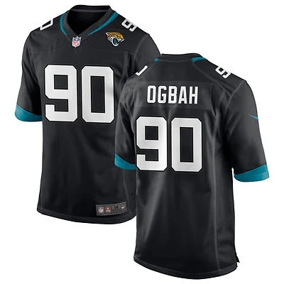 Emmanuel Ogbah Men's Nike Black Jacksonville Jaguars Custom Game Jersey