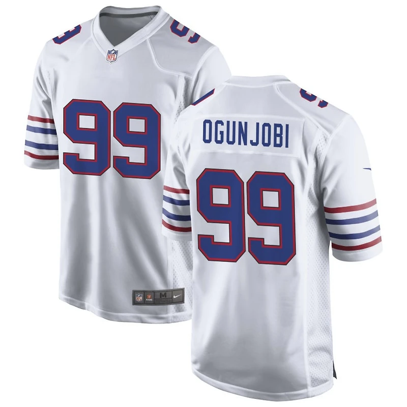 Larry Ogunjobi Men's Nike White Buffalo Bills Alternate Custom Game Jersey