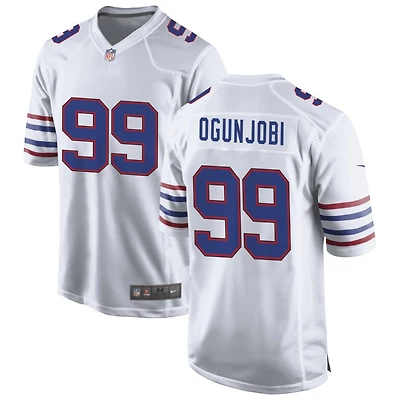 Larry Ogunjobi Men's Nike White Buffalo Bills Alternate Custom Game Jersey