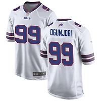 Larry Ogunjobi Men's Nike White Buffalo Bills Custom Game Jersey