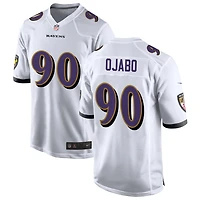 David Ojabo Men's Nike White Baltimore Ravens Custom Game Jersey