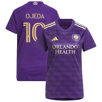 Martin Ojeda Women's adidas Purple Orlando City SC 2023 The Wall Kit Replica Custom Jersey