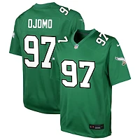 Moro Ojomo Youth Nike Kelly Green Philadelphia Eagles Alternate Custom Game Jersey