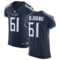 John Ojukwu Men's Nike Navy Tennessee Titans Vapor Untouchable Custom Elite Jersey