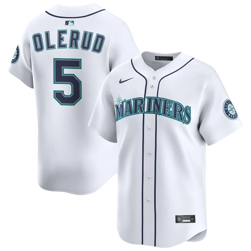 John Olerud Men's Nike White Seattle Mariners Home Limited Pick-A-Player Retired Roster Jersey