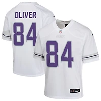 Josh Oliver Youth Nike White Minnesota Vikings Alternate Custom Game Jersey