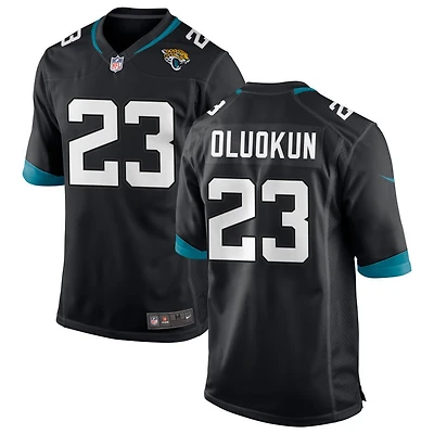 Foyesade Oluokun Men's Nike Black Jacksonville Jaguars Custom Game Jersey