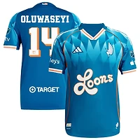 Tani Oluwaseyi Men's adidas Blue Minnesota United FC 2025 Third Authentic Custom Jersey