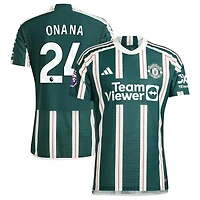 Andre Onana Men's adidas  Green Manchester United 2023/24 Away Authentic Custom Jersey