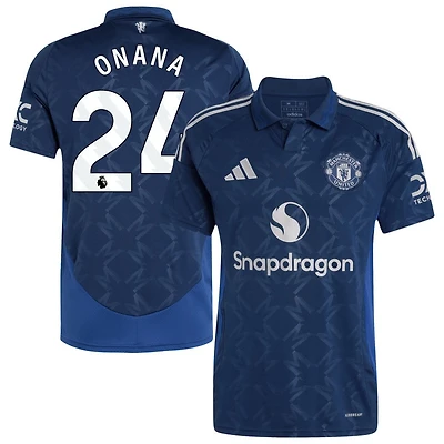 Andre Onana Men's adidas  Navy Manchester United 2024/25 Away Replica Custom Jersey