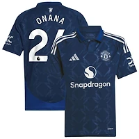 Andre Onana Youth adidas  Navy Manchester United 2024/25 Replica Custom Jersey