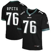 Sua Opeta Youth Nike Black Philadelphia Eagles Alternate Custom Game Jersey