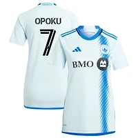 Kwadwo Opoku Women's adidas  Light Blue CF Montreal 2024 La Main Replica Custom Jersey