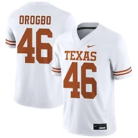 Smith Orogbo Men's Nike White Texas Longhorns NIL Pick-A-Player Game Jersey