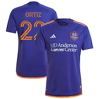 Pablo Ortiz Women's adidas  Purple Houston Dynamo FC 2024 Still Holdin' Replica Custom Jersey
