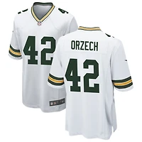 Matt Orzech Men's Nike White Green Bay Packers Custom Game Jersey