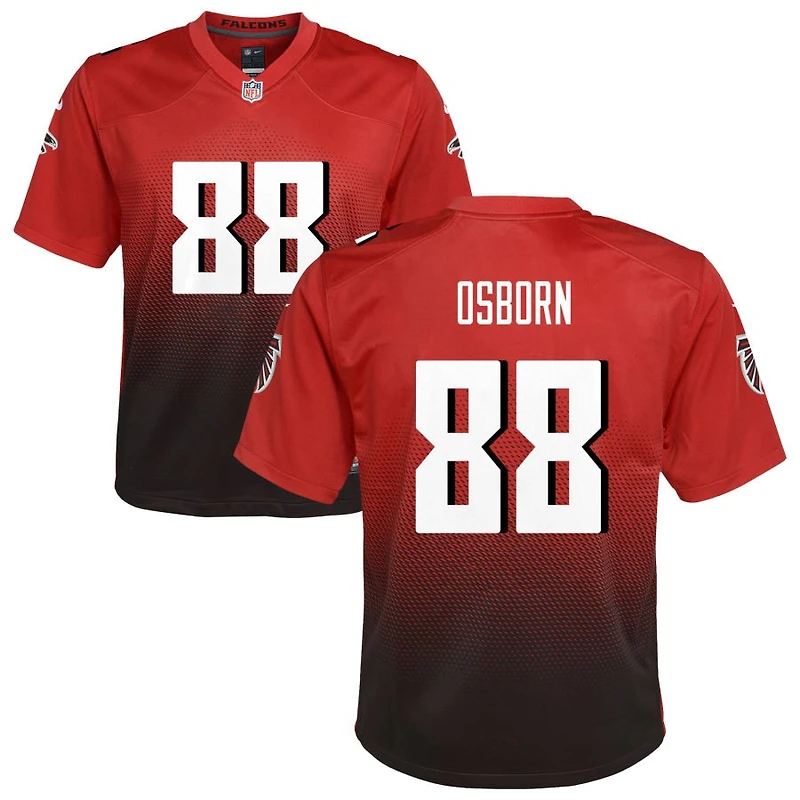 K.J. Osborn Youth Nike Red Atlanta Falcons Alternate Custom Game Jersey