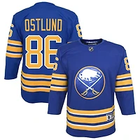 Noah Ostlund Youth Royal Buffalo Sabres Home Custom Premier Jersey