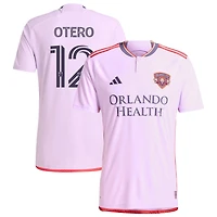 Javier Otero Men's adidas  Purple Orlando City SC 2024 Legacy Kit Replica Custom Jersey
