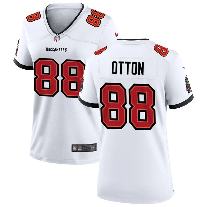 Cade Otton Women's Nike Tampa Bay Buccaneers White Custom Game Jersey
