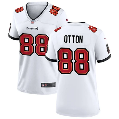 Cade Otton Women's Nike Tampa Bay Buccaneers White Custom Game Jersey