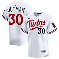 James Outman Men's Nike White Minnesota Twins Home Limited Custom Jersey