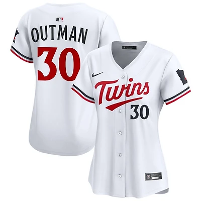 James Outman Women's Nike White Minnesota Twins Home Limited Custom Jersey