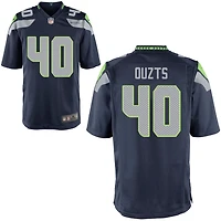 Robbie Ouzts Youth Nike College Navy Seattle Seahawks Custom Game Jersey
