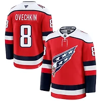 Alex Ovechkin Men's Fanatics  Red Washington Capitals Alternate Premium Custom Jersey