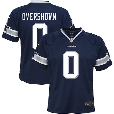 DeMarvion Overshown Youth Nike Navy Dallas Cowboys Custom Game Jersey