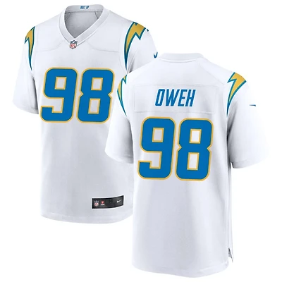 Odafe Oweh Men's Nike White Los Angeles Chargers Custom Game Jersey