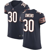 Gervarrius Owens Men's Nike Navy Chicago Bears Vapor Untouchable Custom Elite Jersey