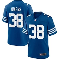 Jonathan Owens Men's Nike Royal Indianapolis Colts Alternate Custom Jersey