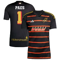 Maarten Paes Men's adidas Black FC Dallas 2025 Third Replica Custom Jersey