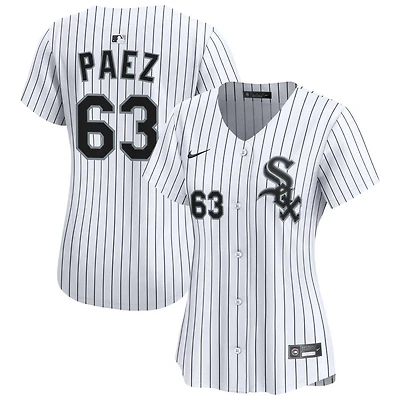 Jedixson Paez Women's Nike White Chicago White Sox Home Limited Custom Jersey