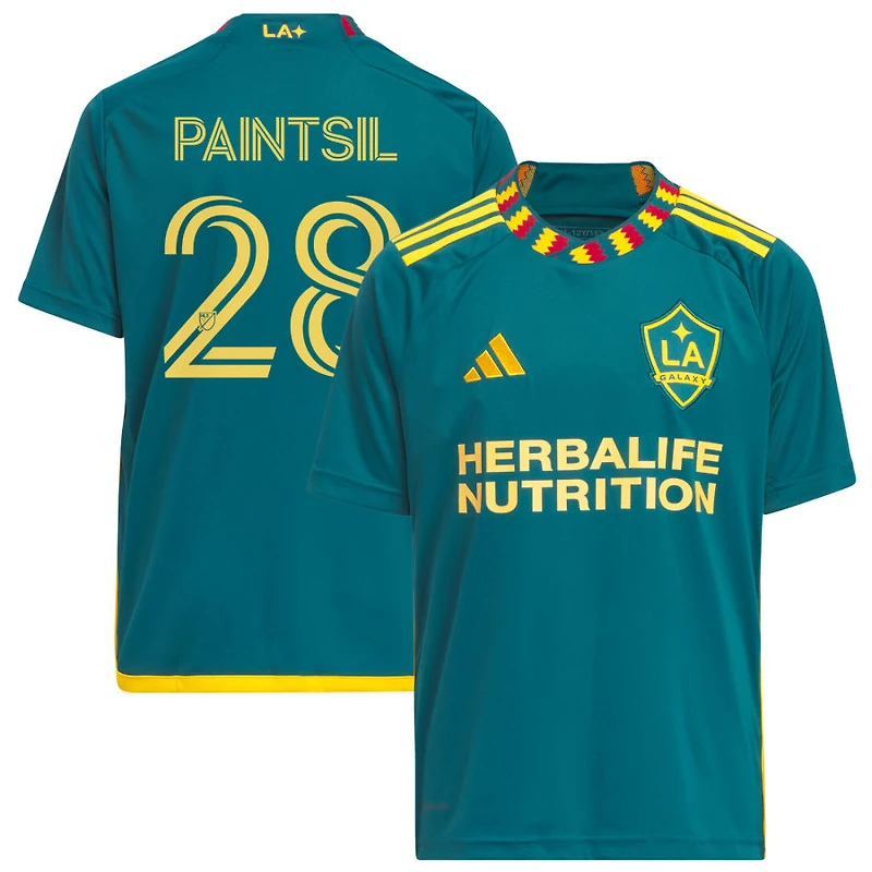 Joseph Paintsil Youth adidas Green LA Galaxy 2023 LA Kit Replica Custom Jersey