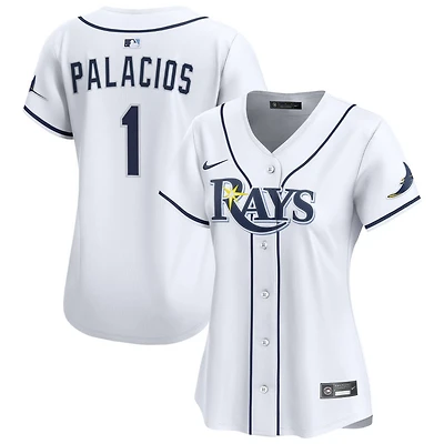 Richie Palacios Women's Nike White Tampa Bay Rays Home Limited Custom Jersey