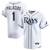 Richie Palacios Youth Nike White Tampa Bay Rays Home Limited Custom Jersey