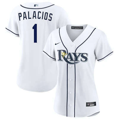 Richie Palacios Women's Nike White Tampa Bay Rays Home Custom Replica 2.0 Jersey