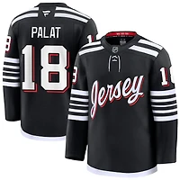 Ondrej Palat Men's Fanatics Black New Jersey Devils Alternate Premium Custom Jersey