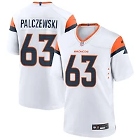 Alex Palczewski Men's Nike  White Denver Broncos Mile High Collection Custom Game Jersey