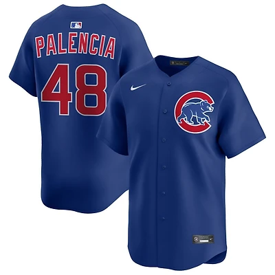 Daniel Palencia Men's Nike Royal Chicago Cubs Alternate Limited Custom Jersey