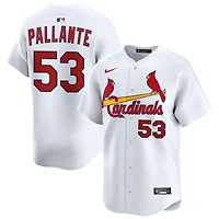 Andre Pallante Men's Nike White St. Louis Cardinals Home Limited Custom Jersey