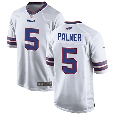 Joshua Palmer Men's Nike White Buffalo Bills Custom Game Jersey