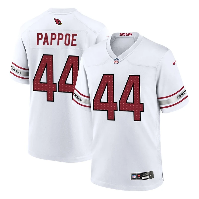 Owen Pappoe Men's Nike White Arizona Cardinals Custom Game Jersey