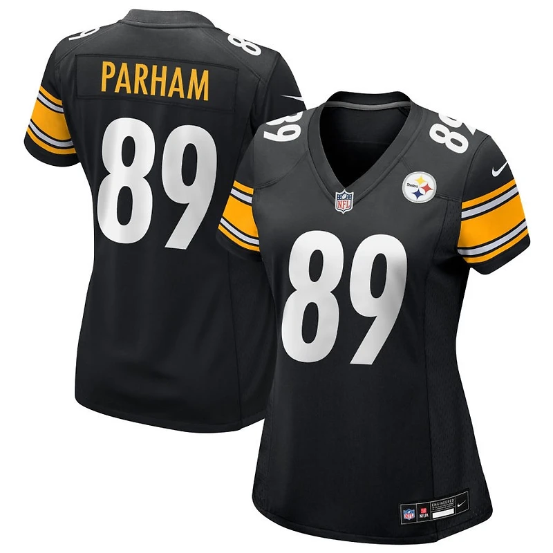 Donald Parham Women's Nike Black Pittsburgh Steelers Custom Game Jersey