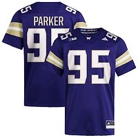 Armon Parker Men's adidas  Purple Washington Huskies NIL Pick-A-Player Home Premier Football Jersey