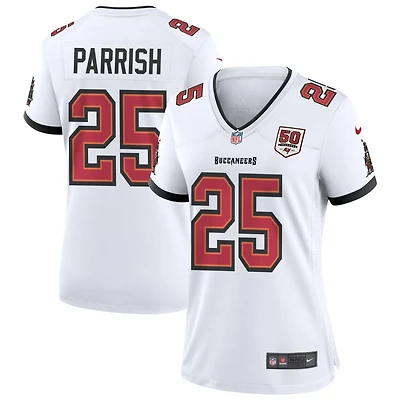 Jacob Parrish Women's Nike White Tampa Bay Buccaneers 50th Season Custom Game Jersey