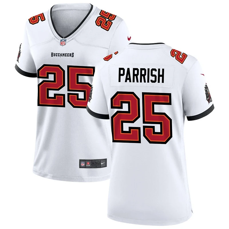 Jacob Parrish Women's Nike Tampa Bay Buccaneers White Custom Game Jersey